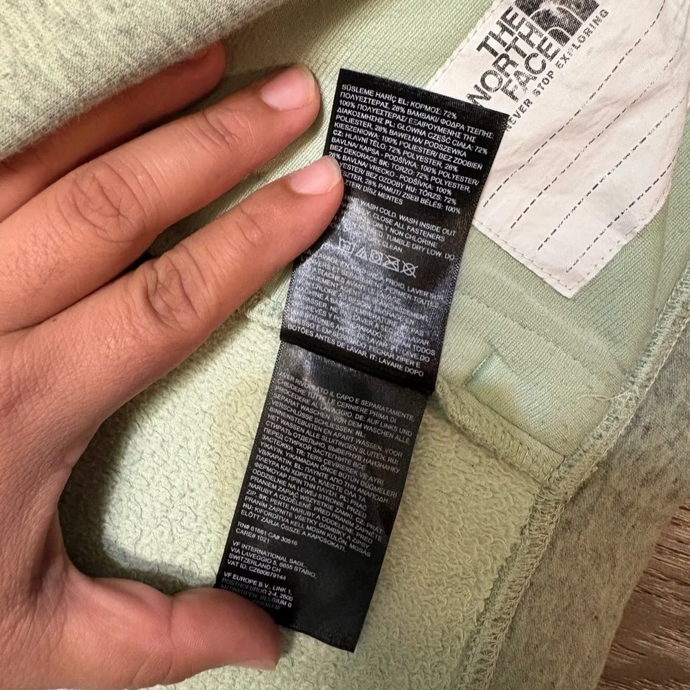 The North Face cozy dream fleece Green Jacket for big girls